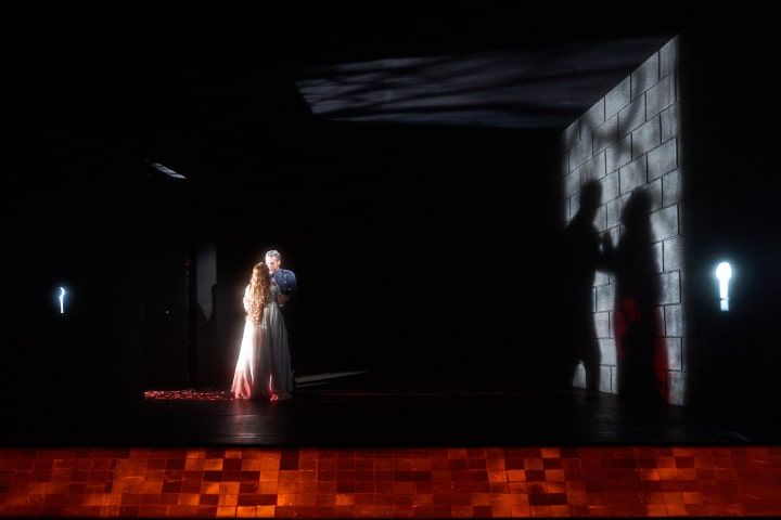 Robert Thomson's lighting design for the Canadian Opera Company's production of "Bluebeard's Castle".